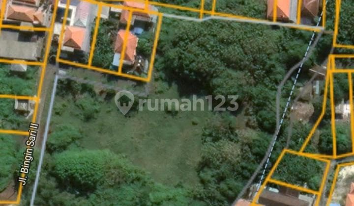 Tanah Strategis Datar Siap Bangun Dekat Kampus Unud Jimbaran Bali