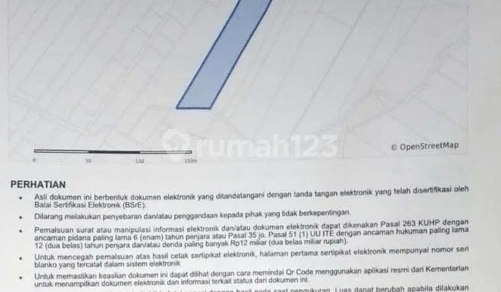 Dijual Tanah di Kedungu Tabanan