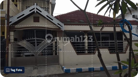 RUMAH 1.5 LT DI PONDOK NIRWANA SURABAYA BELAKANG EXCELSO MERR