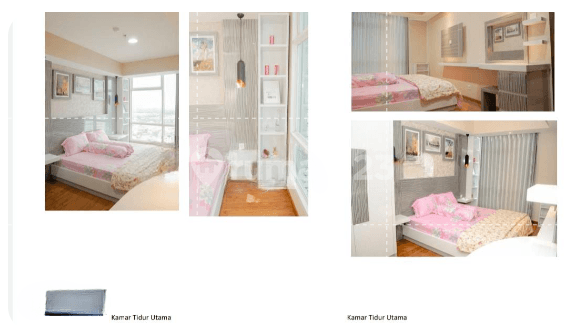 APARTMENT 2 BR GRAND SUNGKONO LAGOON VENETIAN SURABAYA FULL FURNISH DAN MEWAH