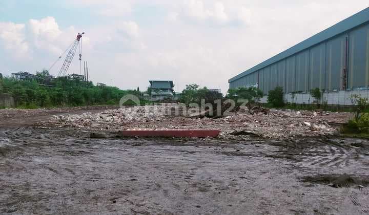 Tanah Siap Bangun di Raya Tambak Langon
