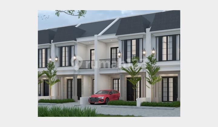 Rumah Cantik Modern di Purwaharja - Siap Bangun 2 Lantai