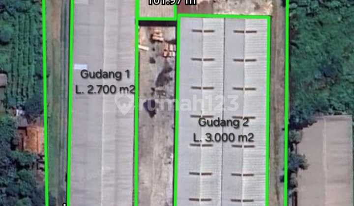 Gudang Siap Pakai Lokasi Purwakarta Cocok Disewakan Untuk Pabrik