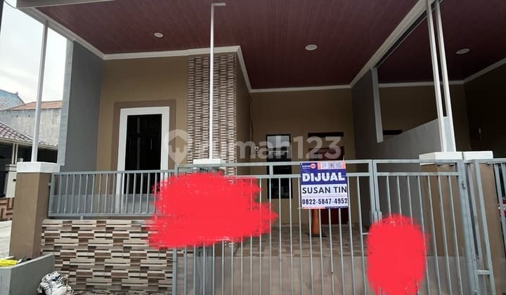 Jual Rumah Minimalis 1lantai Harapan Indah Bekasi