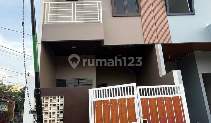 Jual Rumah Baru Kekinian Minimalis 2lantai Pondok Ungu Permai Bekasi