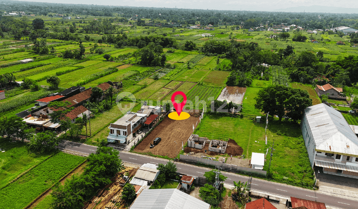 Tanah Strategis Mangku Jl. Pandowoharjo, Sleman - View Merapi