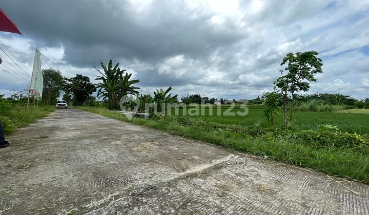 Tanah Kavling Sleman Barat, 2 Menit Pku Muhammadiyah Gamping