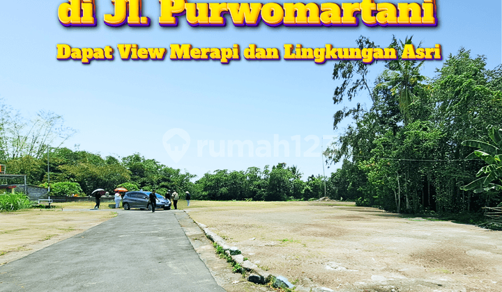 Kalasan Land 200,000m², Already Officially Surveyed by BPN.