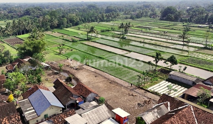 Tanah Siap AJB, Utara Jejamuran Resto, View Sawah & Merapi