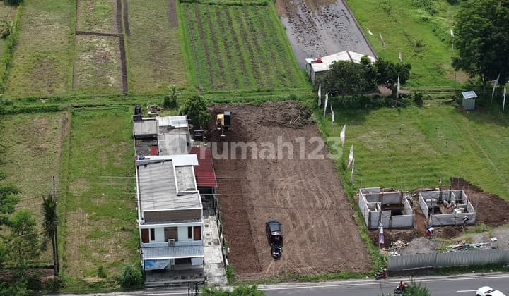 Tanah 3Jtan, Tepi Jalan Raya Pandowoharjo, Utara Rs Pku Sleman