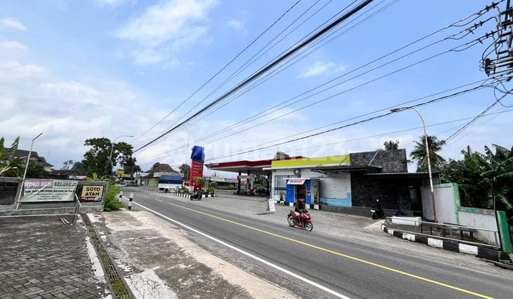 Barat Spbu Selomartani Tanah SHM Kalasan Luas 121 M2