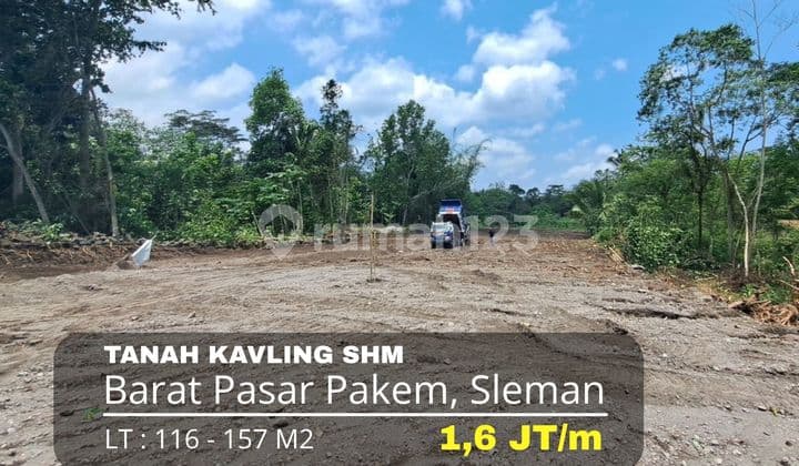 Tanah SHM Utara Jalan Pakem-Turi