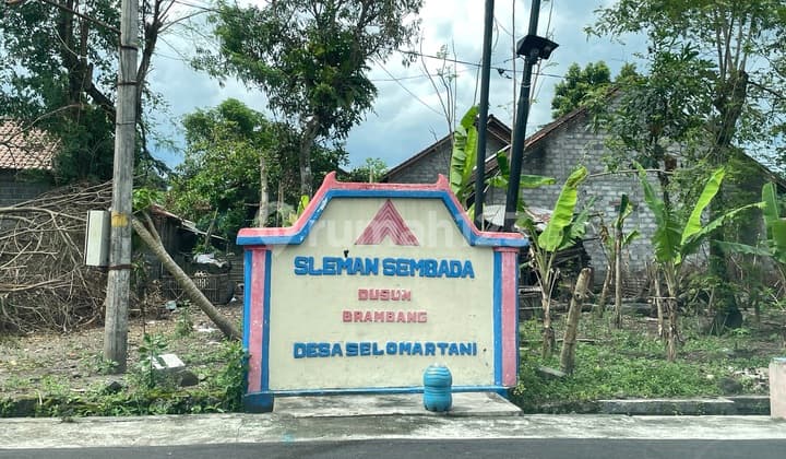 SHM Land Purwomartani Kalasan Width 8.75 Meters