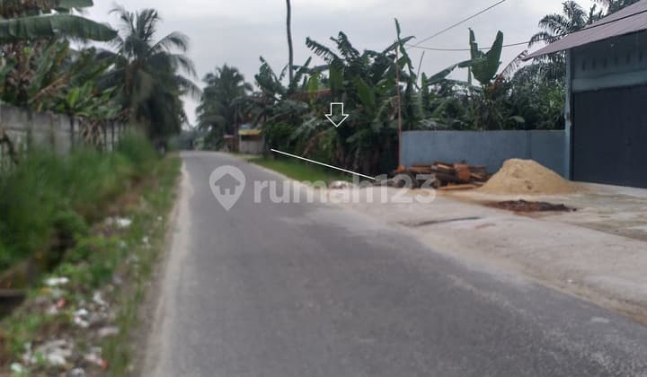 Land Adjacent to Asphalt Road, 8 Minutes to UIR Campus Pekanbaru: Affordable