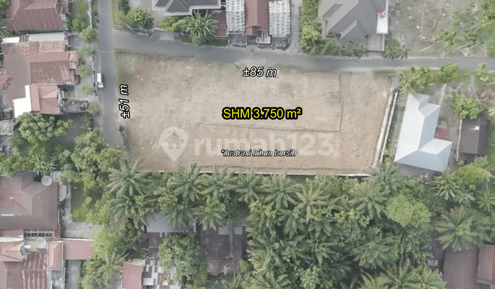 Ke Kampus & Rs Prima Harapan Raya Hanya 2 Menit, Tanah: SHM