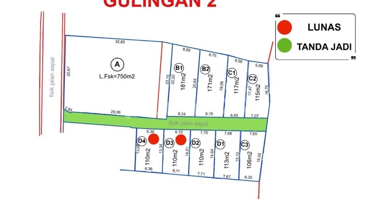Tanah Strategis Mengwi Cocok untuk Rumah Tinggal