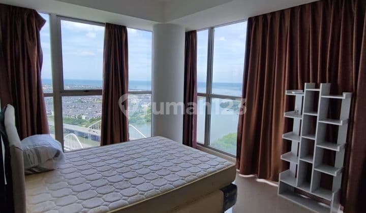DISEWAKAN TERMURAH APARTMENT GOLDCOAST 90 M FURNISH BEST VIEW