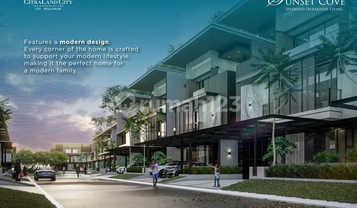 Sunset Cove Citraland City Cpi Makassar Hunian Premium Tepi Laut