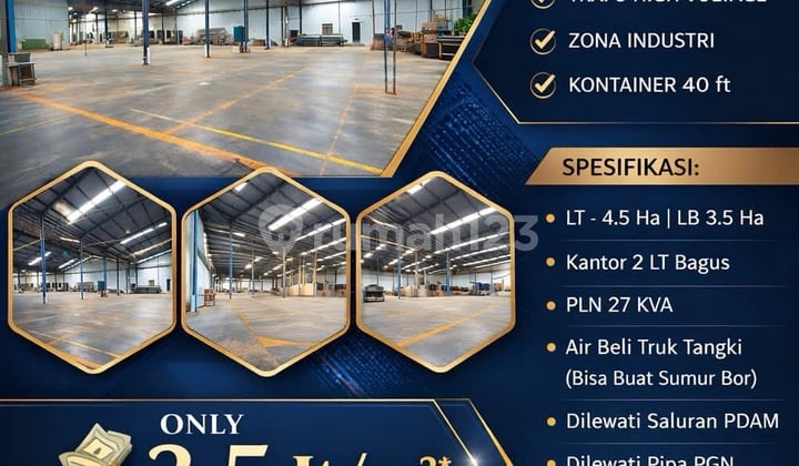 Gudang Apik Ex-Pabrikkepatihan Industri Menganti Gresik