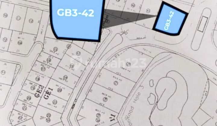 Golf View Plot 2 sides BGI GB3, Citraland Utama