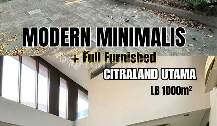 Dijual Rumah Siap Huni 3 Lantai Citraland Utama Sangat Startegis