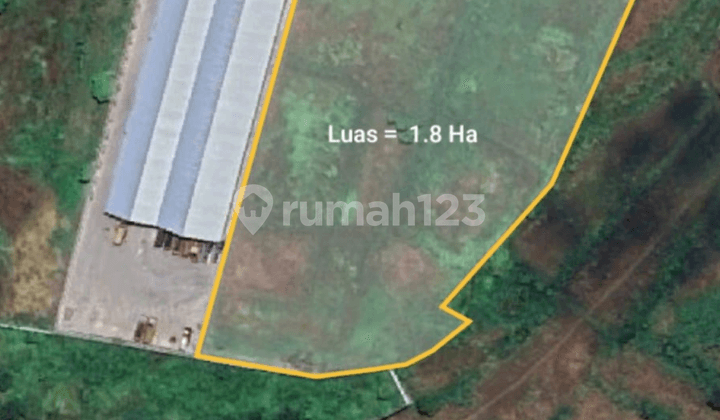 Dijual Tanah Industri Siap Bangun Cerme - Gresik Nol Jalan