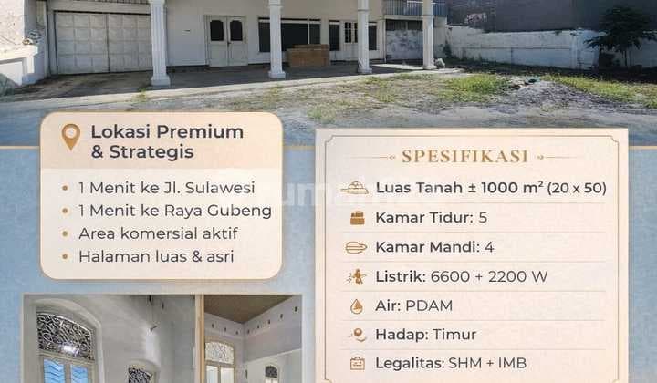 Commercial Building in Central Surabaya (Still Dutch Colonial Architecture) Strategically Located