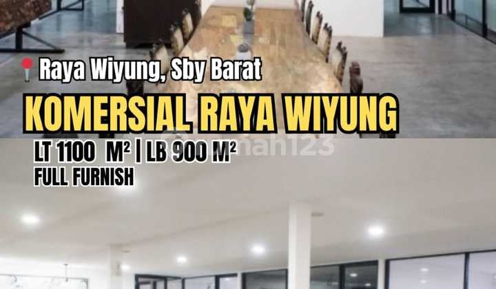 Bangunan Komersial Siap Pakai Raya Wiyung, Surabaya Barat