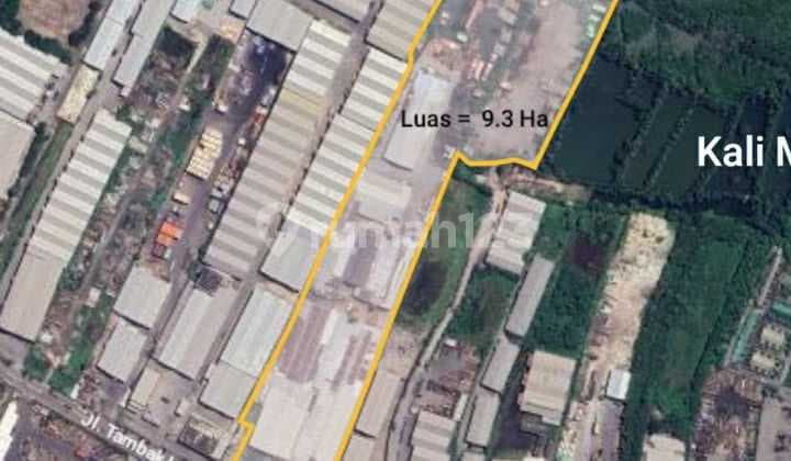 Dijual Tanah Industri Strategis & Langka Lokasi di Jl. Tambak Langon