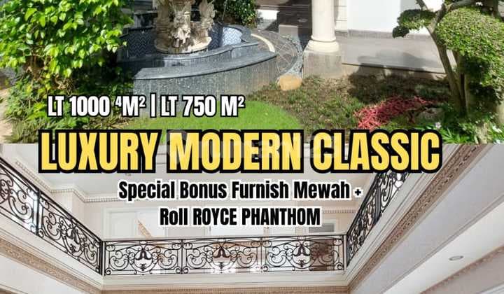 RUMAH CLASSIC MODERN MEWAH VILA BUKIT REGENCY PAKUWON INDAH