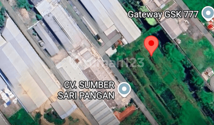 Kavling tanah SHM di Cangkir Driyorejo Gresik daerah pergudangan