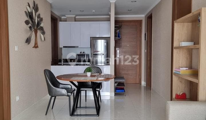 CONDOMINIUM TAMAN ANGGREK 2BR 99M2 FULL FURNISH IDR 165JUTA LT 32
