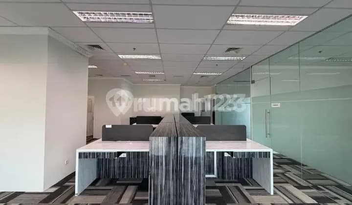 Office Space Soho Capital 211M2 734Juta Semi Furnish Idr 734Juta