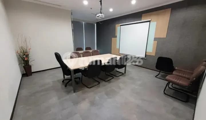 Jual Office Apl Tower 281 M2 Fully Furnished Siap Pakai Idr 12,6M
