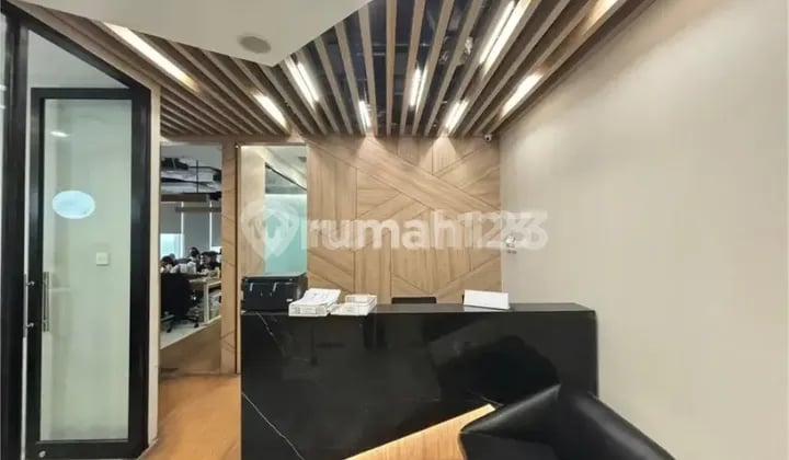 Office Space Soho Capital 128M2 Fully Furnished Idr 448Juta