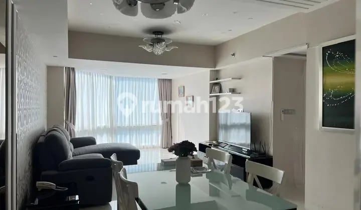 Disewakan Apartemen Taman Anggrek Condo 2kt Renov Bagus Lowfloor