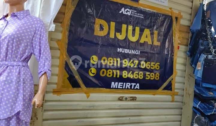 Dijual 1 Unit Kios di Pusat Grosir Metro Tanah Abang - Berlokasi Strategis!