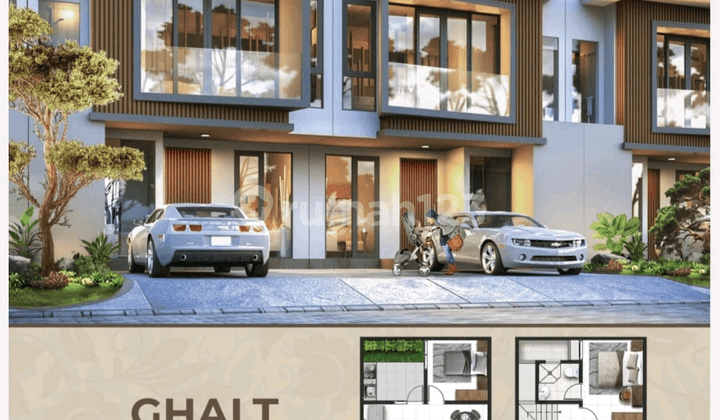 Pakuwon City Surabaya: Rumah Baru 2 Lantai 3KT Modern