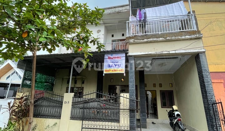 Dijual Cepat Rumah Dua Lantai Di Kompleks Griya Fajar Mas Alaudin Makassar Dekat Jalan Ap Pettarani Dan Mall Mp