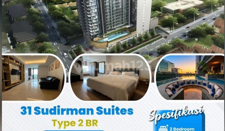 For Sale Fast Apartment 31 Sudirman Suites Fully Furnished 8th Floor