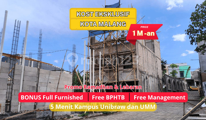 Kost Eksklusif Kota Malang 1M An Bonus Furnished dan Free Pajak