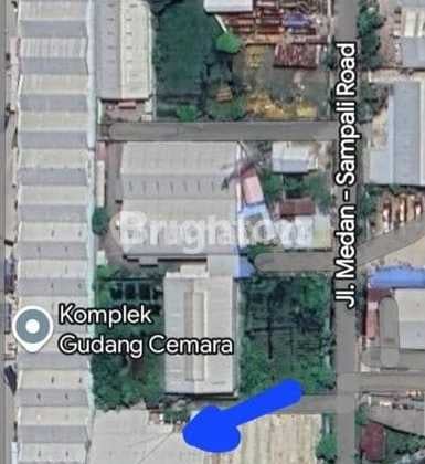 Gudang Strategis Di Daerah Sampali Percut Sei Tuan 2000m² Shm