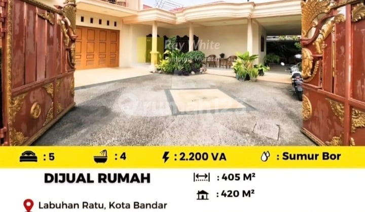 Rumah Mewah Harga Murah Labuhan Ratu Bandar Lampung