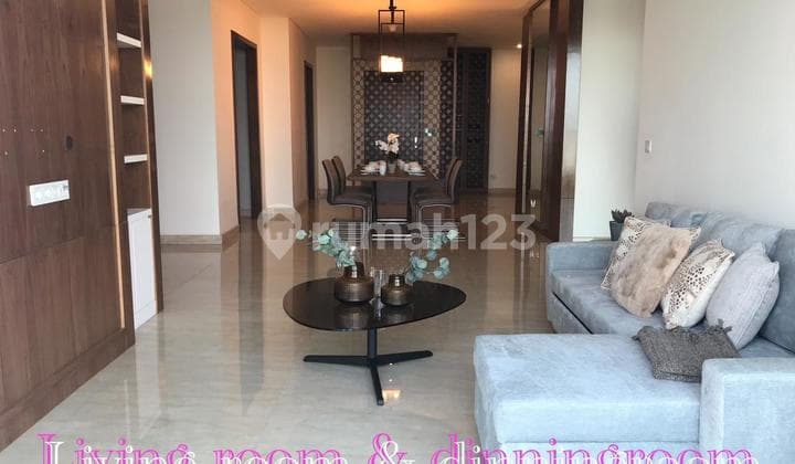 For Sale Apartemen Pakubuwono House - 2+1Br Fully Furnished