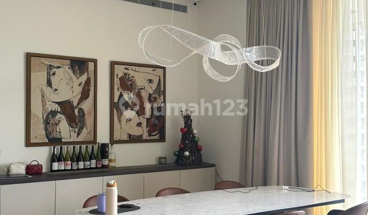 For Rent Pakubuwono Spring Apartment Type 2+1Br - Prime Location In South Jakarta