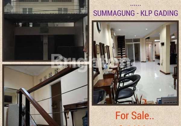 Rumah untuk Usaha di Summagung Kelapa Gading