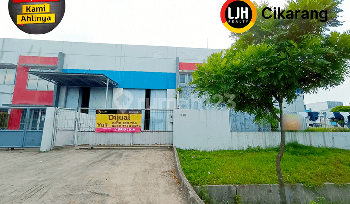 Dijual Gudang di Kawasan Industri Delta Silicon 3 Lippo Cikarang