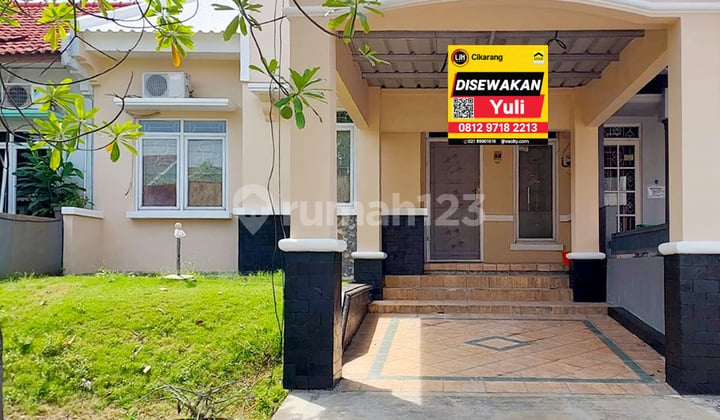 Disewakan Rumah Siap Huni 3+1 KT di Cluster Dago Lippo Cikarang