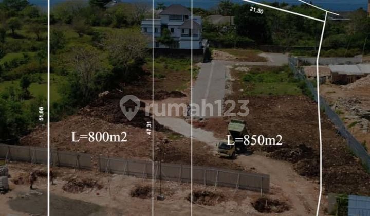 Dijual Lahan Tanah Ocean View di Pandawa Kutuh