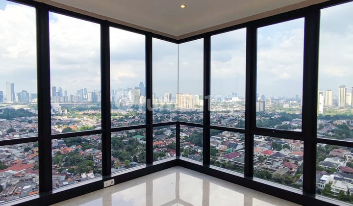 Apartemen 3 Br Unfurnished Permata Hijau Suites Dengan Fasilitas Hotel Bintang 5